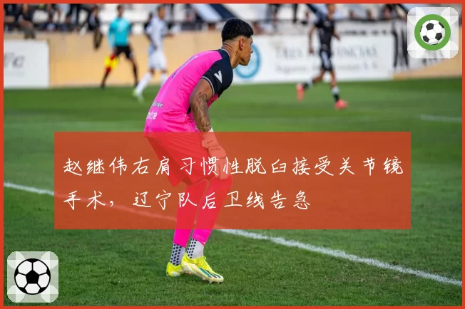 赵继伟右肩习惯性脱臼接受关节镜手术，辽宁队后卫线告急